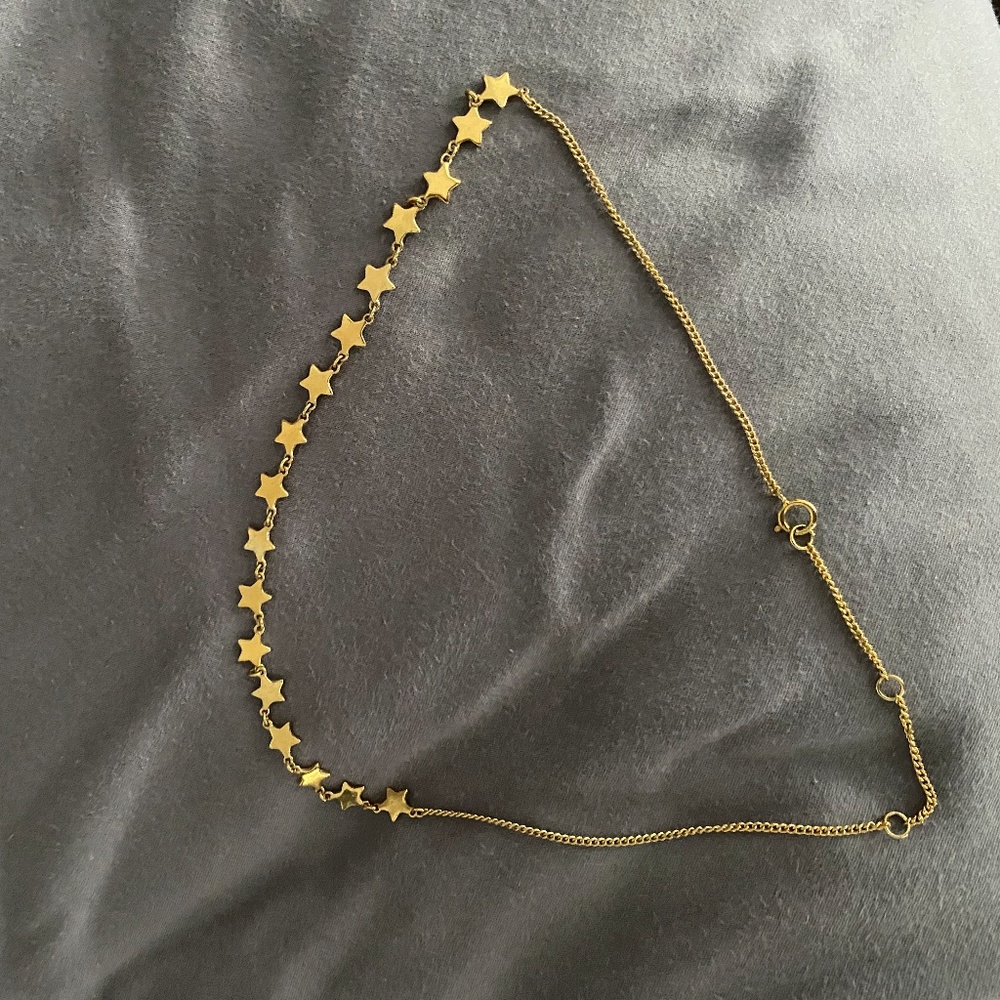 MARTHA CALVO GOLD CHOKER NECKLACE